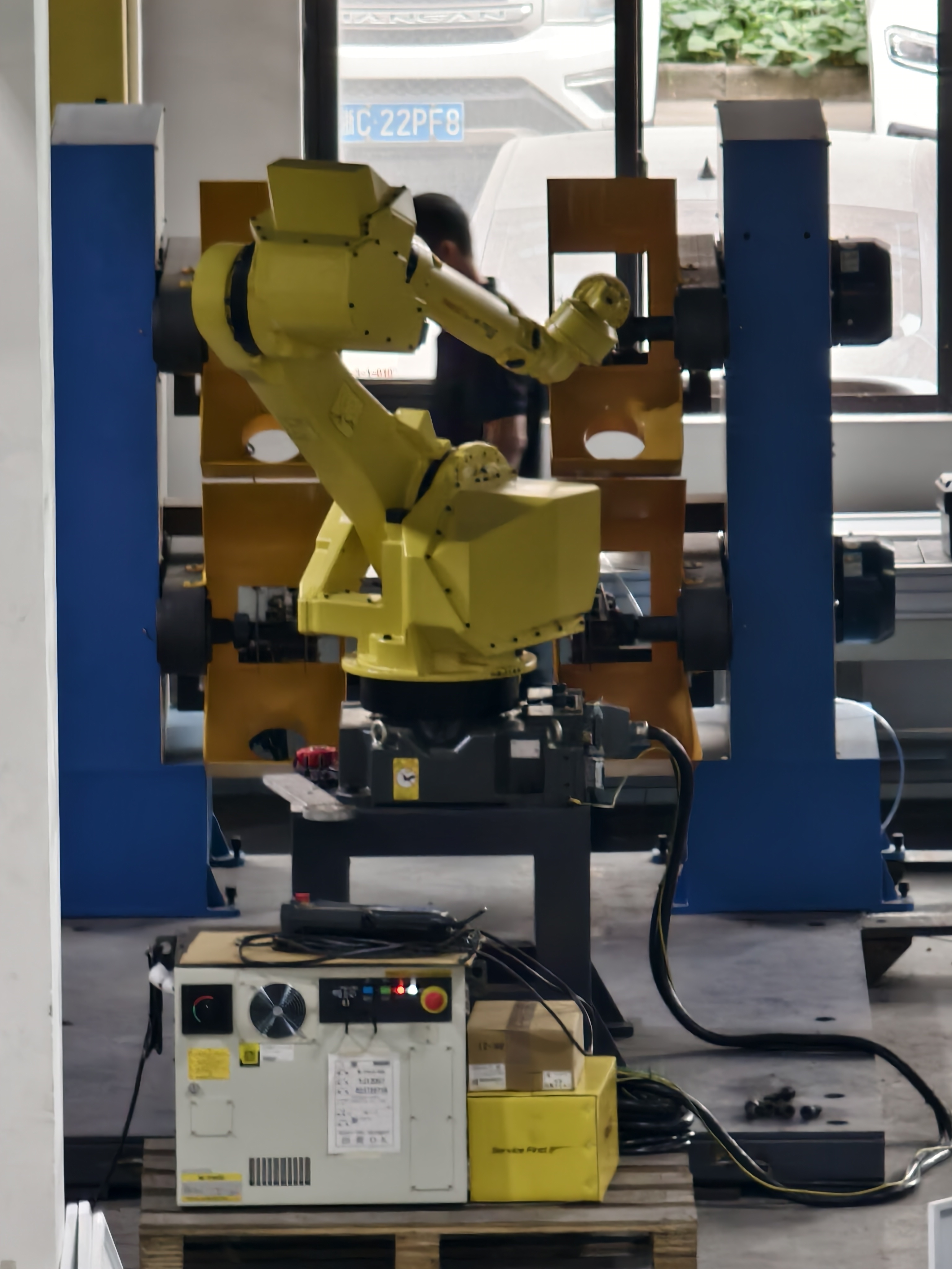 Labor Saving Robotic Aluminum Polishing Machine Adaptive Force Control For Gear Shift Fork