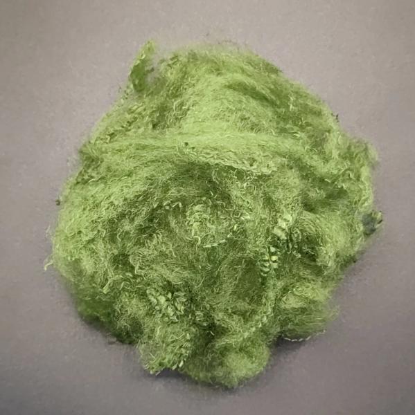 Couleur recyclée Fibre creuse conjuguée Silicone 1.5d / 3d / 7d / 15d