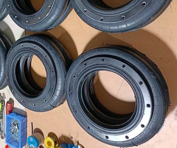 W01-M58-7524 Firestone Air Spring Shocks Style 22 с потайными стальными кольцами из 12 шт. гаек M8