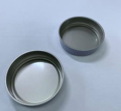 Cannette en fer blanc avec couvercle facile à ouvrir, boîte en fer rond pour le poisson / soupe / bœuf / moules / ananas / pâte de tomate