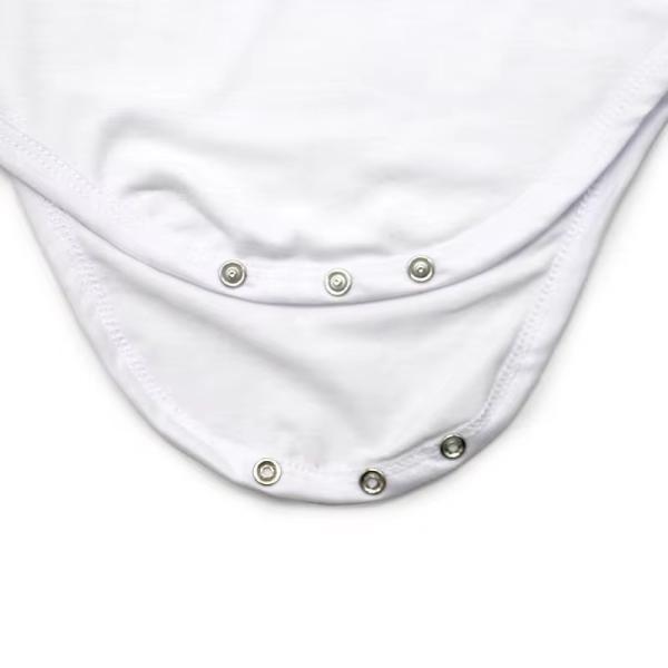 Newborn Infant Long Sleeve Sublimation Onesie Blanks For Heat Transfer Printing