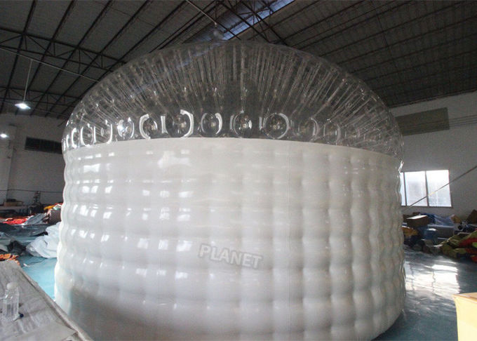 Прозрачного половина шатра иглу рождества PVC 6m раздувного