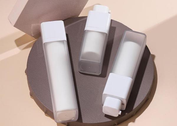 Rotated Plastic Foundation Airless Pump Bottle 1oz 30ml Hot Stamping Logo