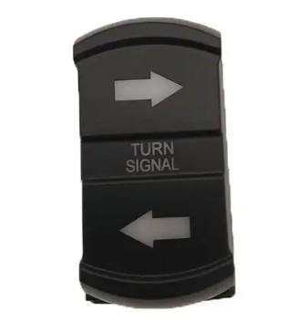 New Style Custom DIY Icon DC 12V 7Pin ON-OFF-ON LED Blue Light Turn Signal Rocker Switch For Car 4X4 Boat Trucks