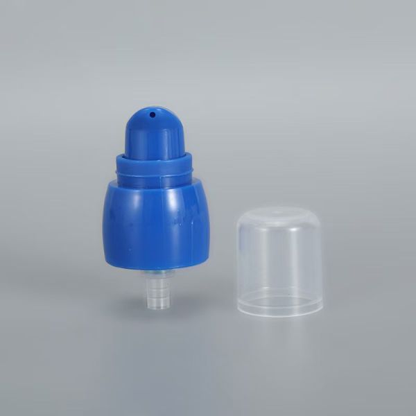 Bird Mouth Shape 18/410 20/410 Plastic Cream Pump with Half-Cover PP Cap Support Colors Making