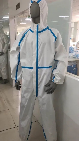 Ce Fda Certificated Non Woven Isolation Gown , Disposable Surgical Gown For Doctor