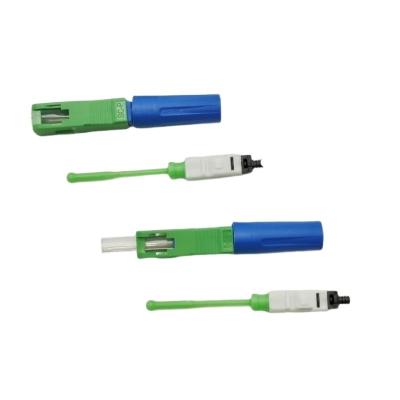 Conector rápido de tipo Hotmelt perfeito para rede TCP em aplicações de fibra óptica FTTH