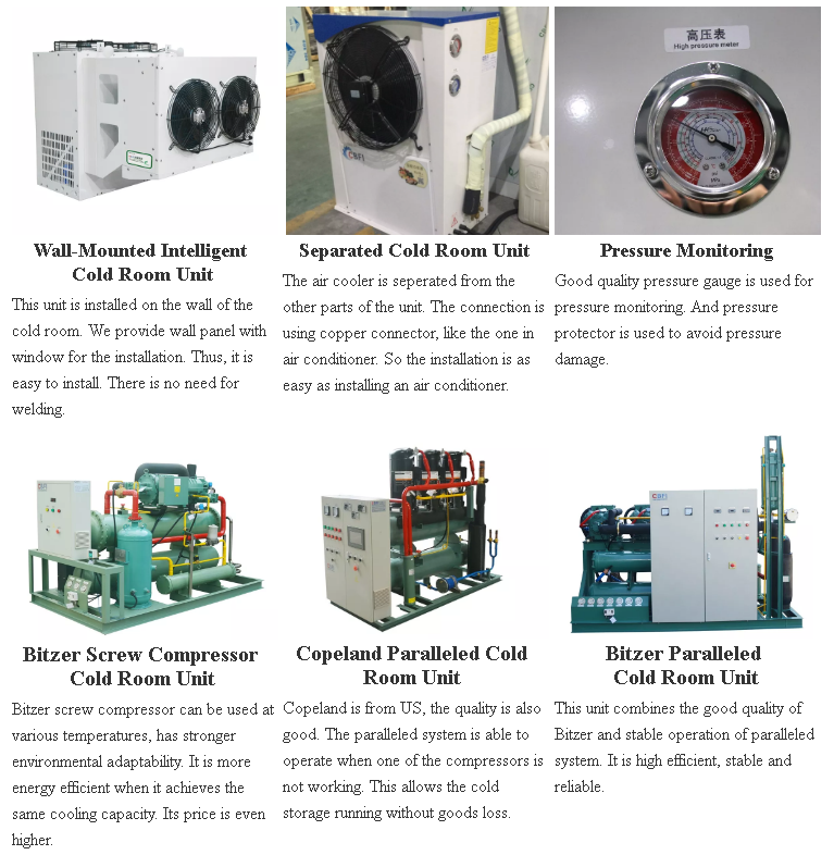 Комната замораживателя воздушного охлаждения холодная Refrigerated хранение цыпленка 5000 тонн