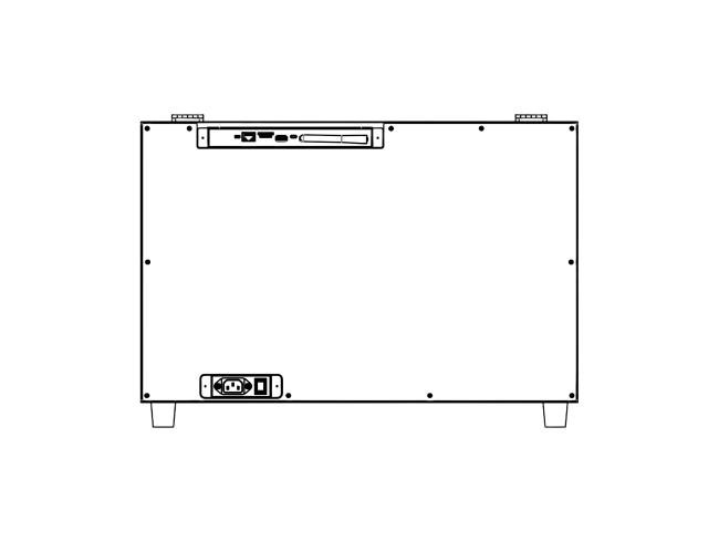 21.5 Inch Transparent Retail Display Cabinet Enhancing Modern Store Product Presentation