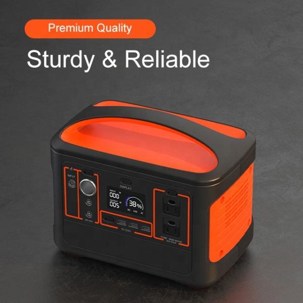 Multiple Type C 600W Suitcase Solar Portable Power Station / Cheap Price 296Wh 300W Lifepo4 Portable Power Supply Stations