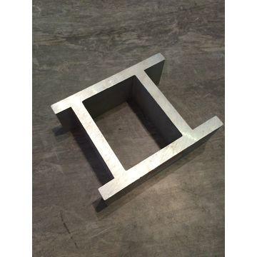 Curtain Wall Aluminium Industrial Profile Die Casting Parts With More Experience