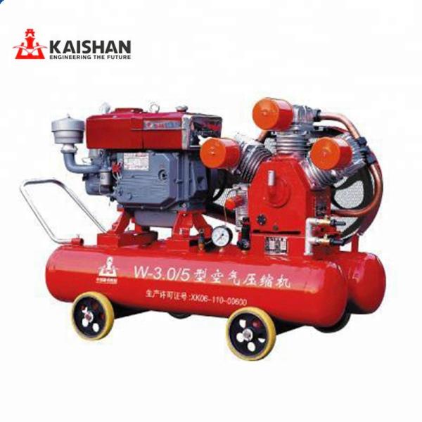 High efficiency diesel piston air compressor for  YT24 Air Leg jack hammer