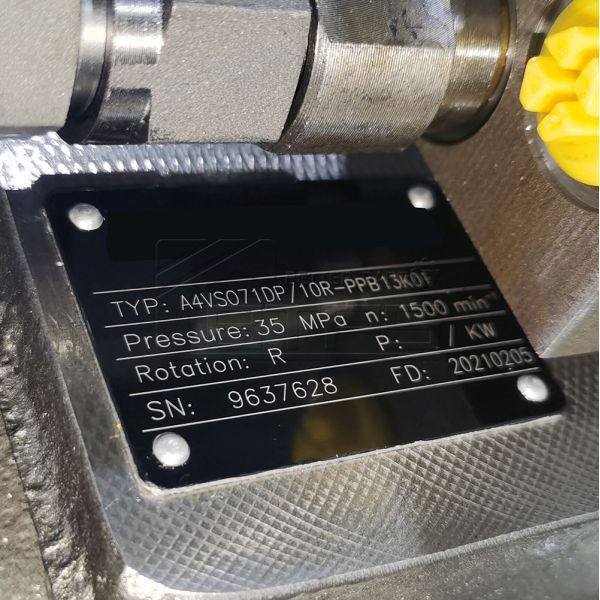 Original & Replacement A4VSO Series Hydraulic Pump A4VSO71 Variable Hydraulic Piston Pump