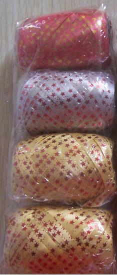 Fashionable Indoor Decoration Christmas Egg Ribbons Used In Gift Wrapping