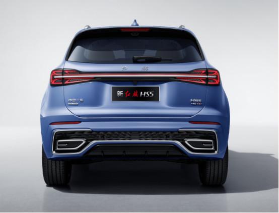 Blue Hongqi Sport Utility Vehicle 185kw 5 lugares gasolina Hongqi Suv