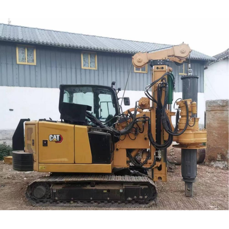 Diesel Powered Mini Rotary Drilling Rig for Rural Power Grid Reconstruction Foundation Piling