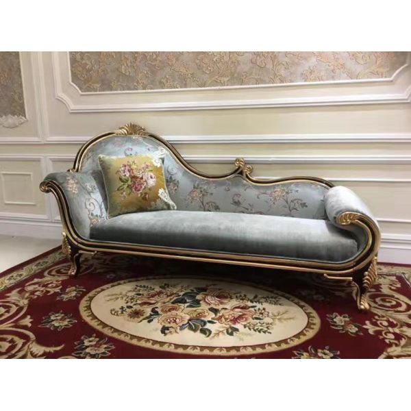White French Luxury Chaise Lounge