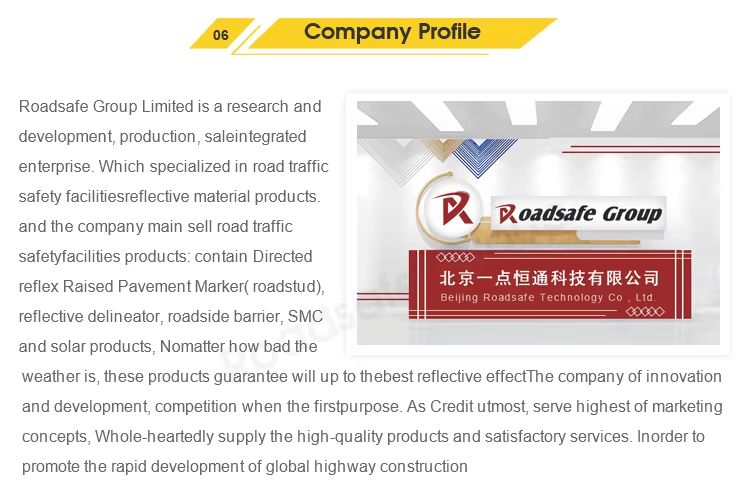 Road Stud for Traffic Safety with Specialized in Road Traffic Safety Facilities and Reflective Material Products