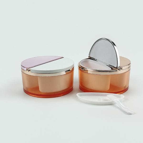 Filp Cap 30g Face Cream Jar 2 In 1 Day And Night Cream Jar