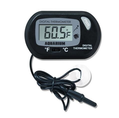 Aquarium fish tank reptile box suction cup type diving pet box thermometer