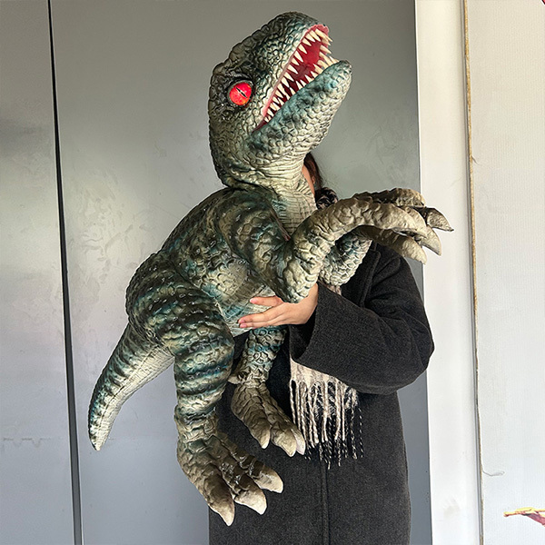 Mechanical Baby Full Body Dinosaur Puppet Christmas Holiday Celebration