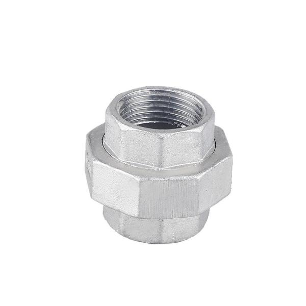 Fittings de transição de tubos conjuntos femininos da União de aço inoxidável 304 para pressão de 0-10 BAR