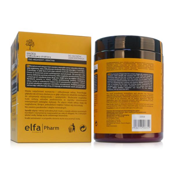 Oem Fresh Smell Argan Oil Hair Mask Maintenance Products