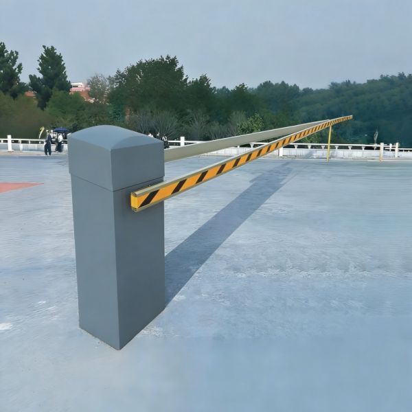 Taiwei TW909-S High-power 10 Meters Custom Length Yellow Automatic Railway Gate Barrier for Secure Access Control