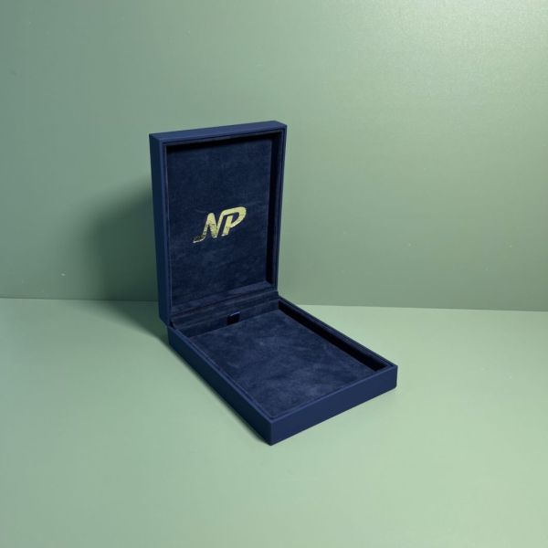 Plastic Jewelry Box Soft Touch Paper Ring/Earrings/Pendant/Bracelet /Watch Gift Pack Set Packaging Storage Display Box