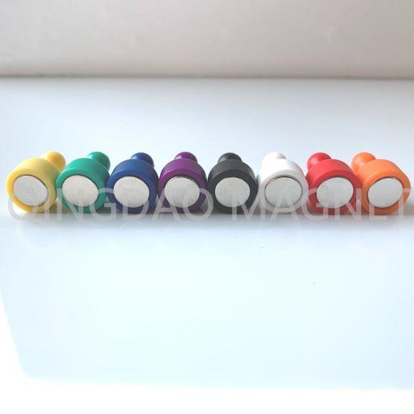 Sintered NdFeB Hook Magnet, N35, Permenent Office Magnets in Purple Color