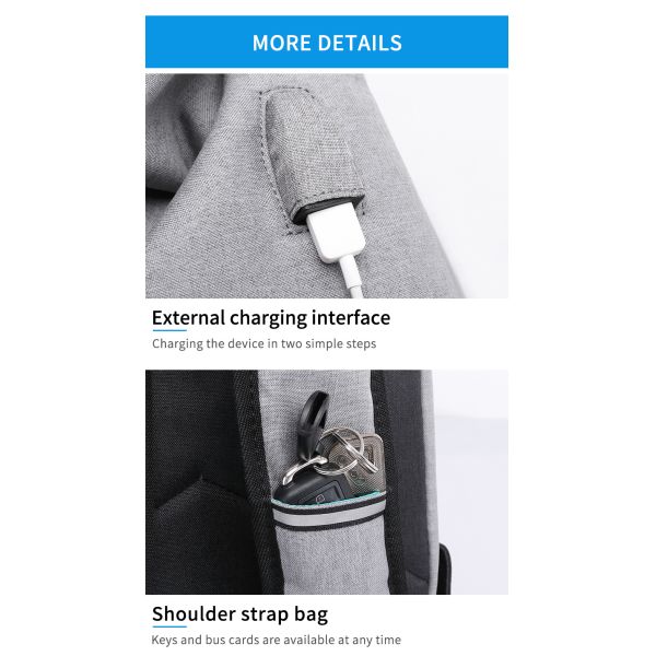 Factory wholesale OEM custom men travel anti theft waterproof fashion black laptop backpack bag school backpack