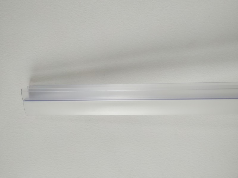 Сдвижная стеклянная дверная уплотнитель душа с прозрачным ПВХ на 180 градусов и длинной подъемной функцией