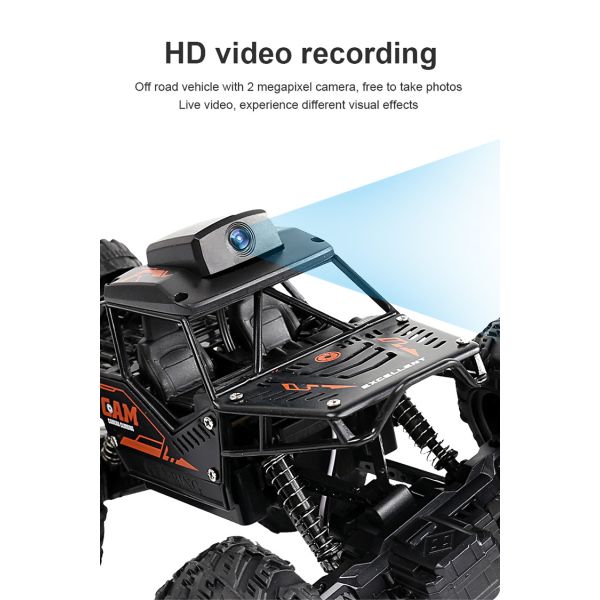 2.4G High Speed SUV RC Car with Charging and Drifting Features WI-FI Camera 4 Channels