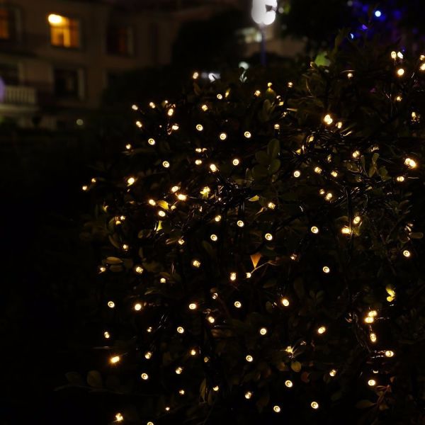 Guirlande Lumineuse Solaire de Décoration de Noël pour Célébration