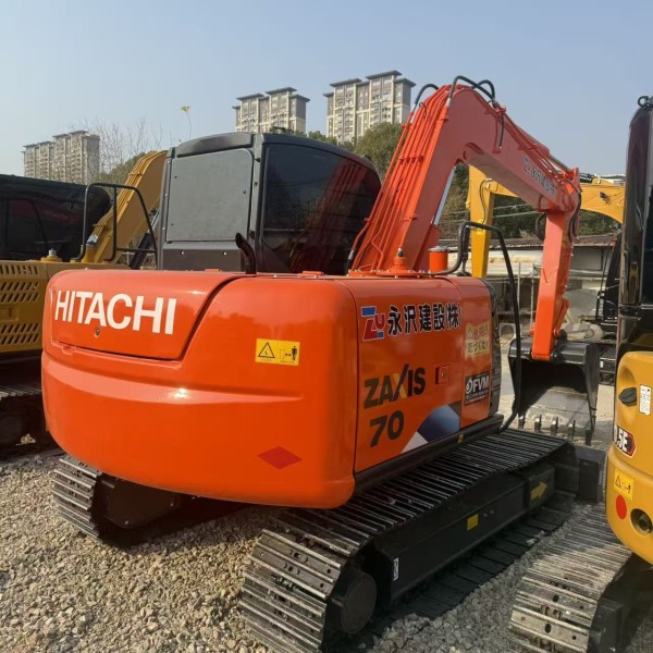 Best Price HITACHI ZX70 7Ton Crawler Hydraulic Stable Performance Used Excavator for Construction