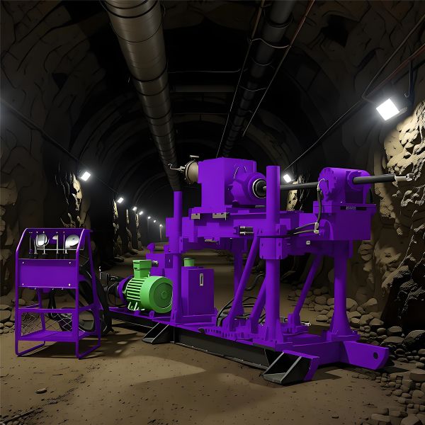 Tunnel Exploration Core Drill Rig High Performance Portable Drilling Machine Hydraulic Core Drilling Rig