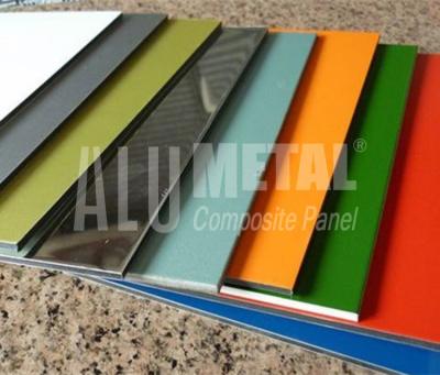 Unbreakable PE Core Advertising Sign Board Signage Aluminium Plastic Composite Panel