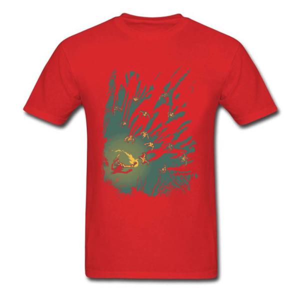 Colorful Custom Anime T Shirts  Zombie Shadows 3XL Short Sleeve Cooling