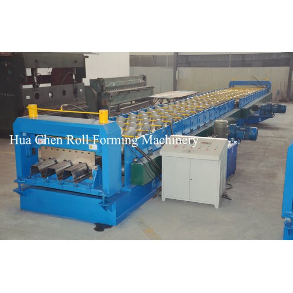 1.2mm Thickness 28T Weight Metal Deck Roll Forming Machine with 1 Year Warranty for Floor Deck Production