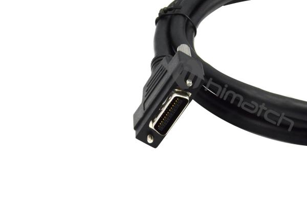 Mini PoCL Cable AIA standard SDR Right Angled to MDR CCD Camera Cable