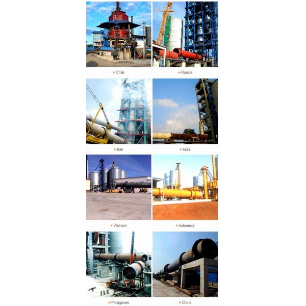 Завод утюга губки химического соли роторный DRI биомассы