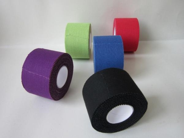 Black cloth hockey tape rigid athletic sports strapping tape CE/FDA/ISO approved