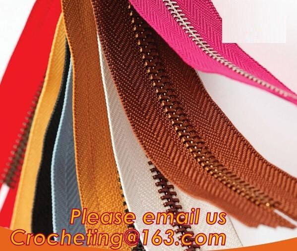 Cheap prices garment accessory fancy duvet cover zipper hot sale, zipper open end fashion garment zippers no 5 rose gold