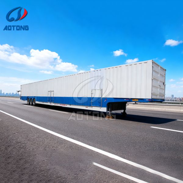 40 Ton 60 Ton Car Hauler Trailer with 10 Cars Transport Capacity and Customized Dimensions