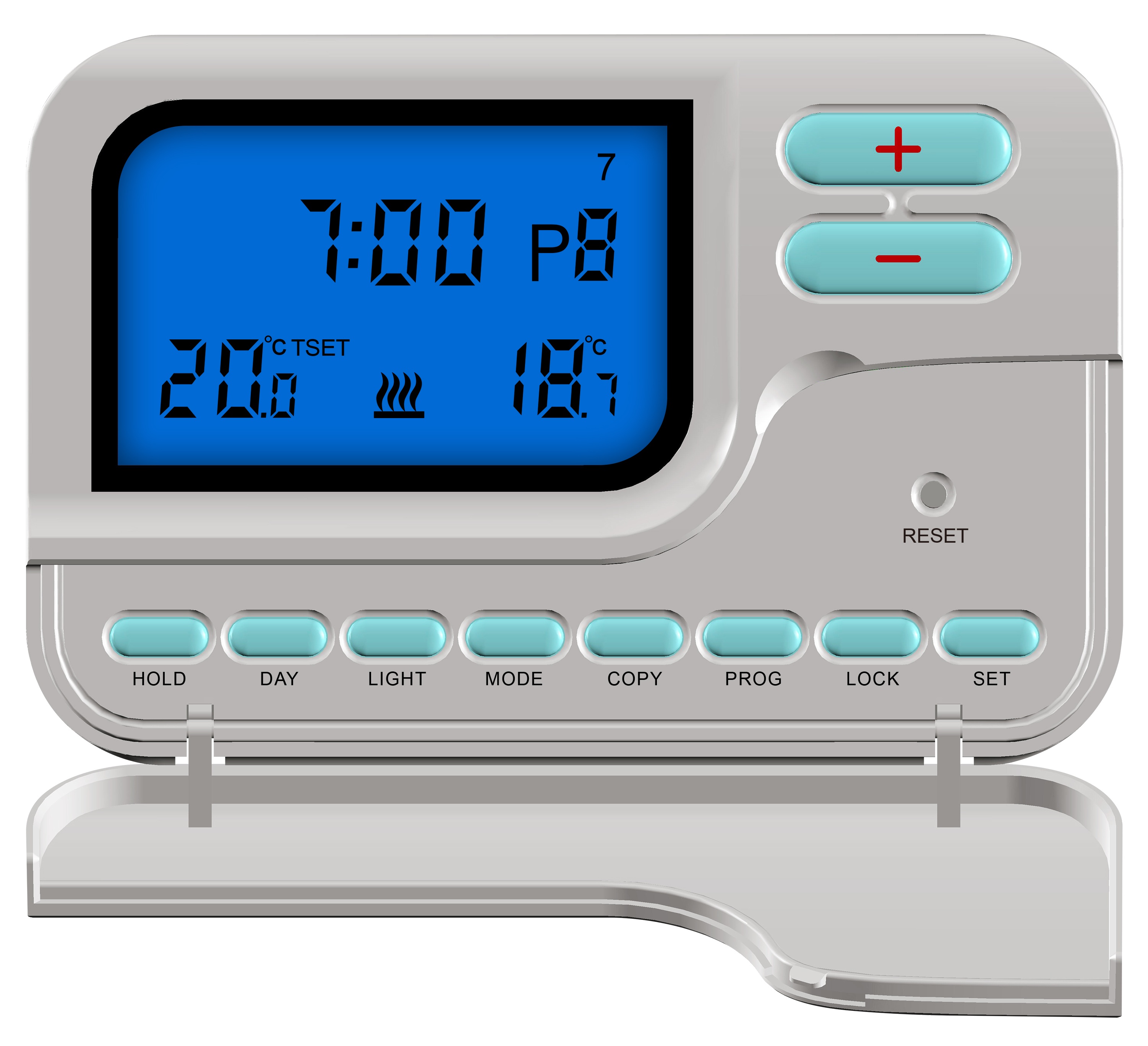Термостат подпольного топления ванной комнаты/Programmable термостат для электрической жары