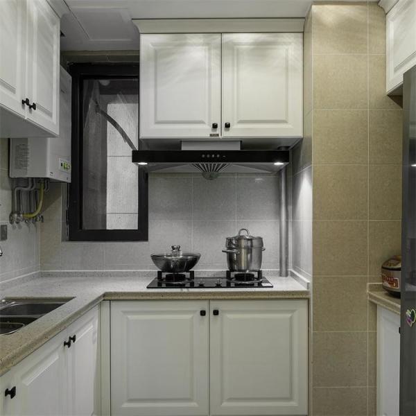 Cesto deslizante Laca de alto brilho Armário de parede de cozinha moderna com portas
