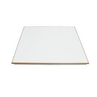 Chapas de tecto de alumínio metálico ignífugas 600x600 para material de construção