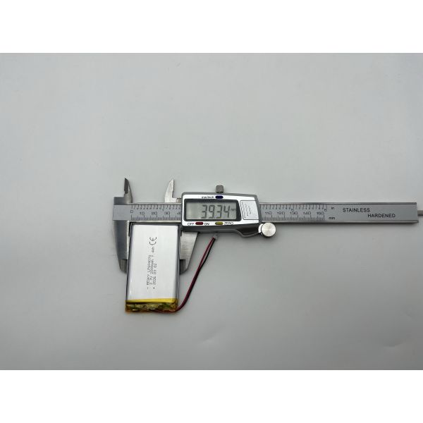3.7V 2000mAh Square Rechargeable Battery Cell Li-polymer Battery for Portable Scanner