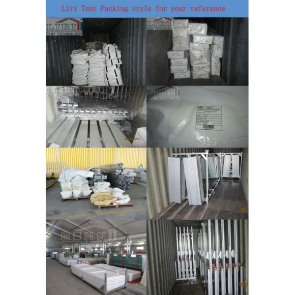 Ангар 25 кс воздушных судн цвета камуфлирования Релокатабле бортовая трудная стена 50 С алюминием и ПВК