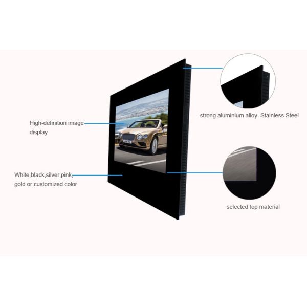 22 Inch Portable Wall Mount Lcd Display Metro Advertising Billboard Network Advertising Player